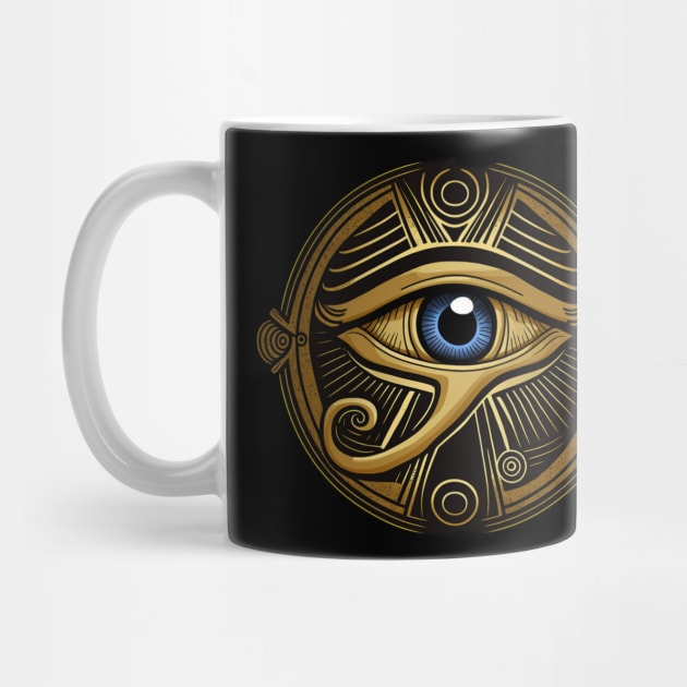 Eye of Ra, Egyptian Symbol by UrbanLifeApparel